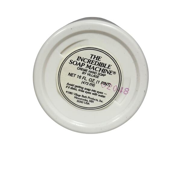 Vintage Village Bath Products The Incredible Soap Machine 1986 Hand Soap - Picture 4 of 6